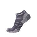 Point6 Essential Extra Light Cushion Mini-Crew Socks, Gray, Large, PR 11-2535-200-07